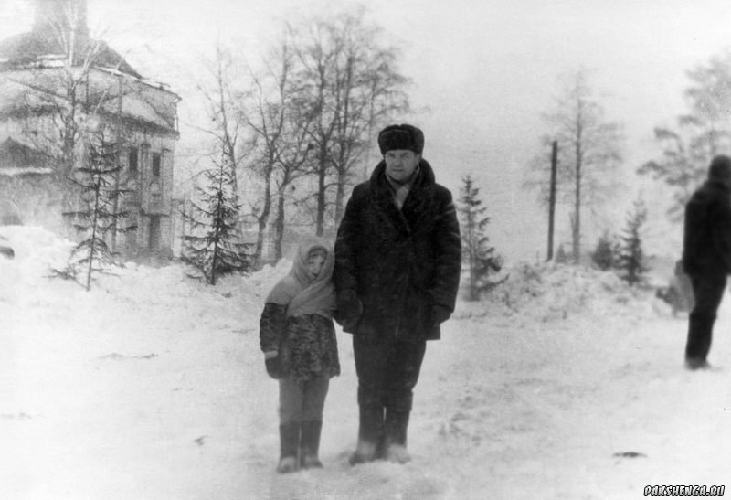 Горбунов Леонид Константинович с дочерью Людой (1966 года рождения)