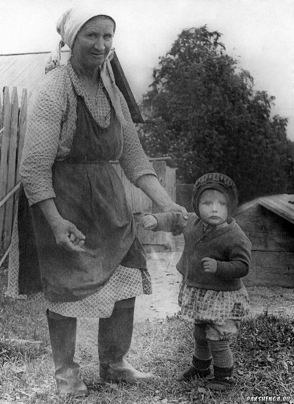 В деревне Артемковская. 1969 год.