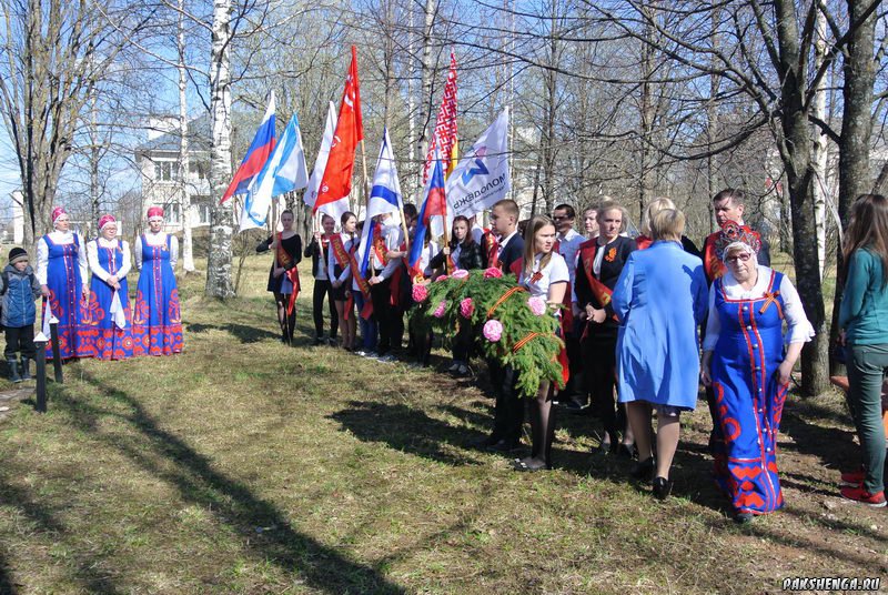 Автопробег Совета молодежи г. Вельска посвященный Дню Победы. 6 мая 2015 года. 