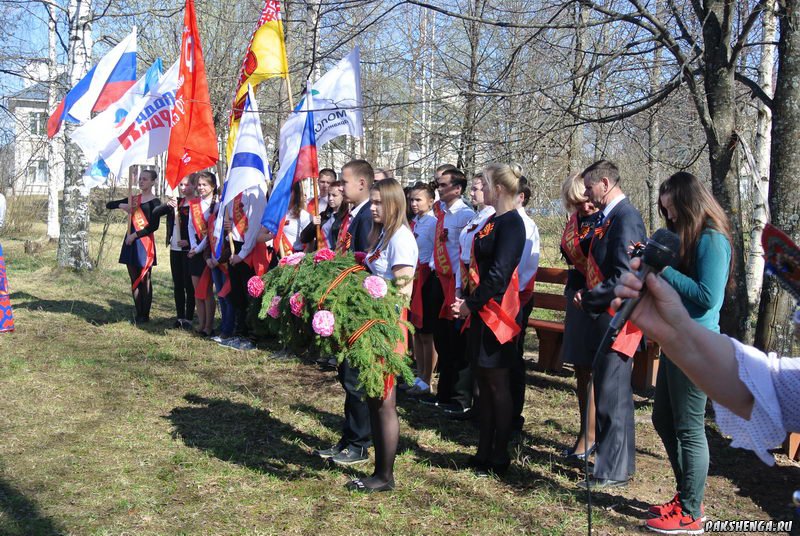 Автопробег Совета молодежи г. Вельска посвященный Дню Победы. 6 мая 2015 года. 