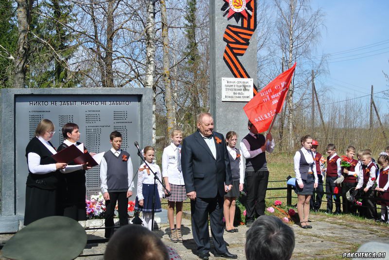 На митинге 9 мая 2015 года