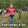 На районных соревнованиях по кроссу. Сентябрь 2011 г.