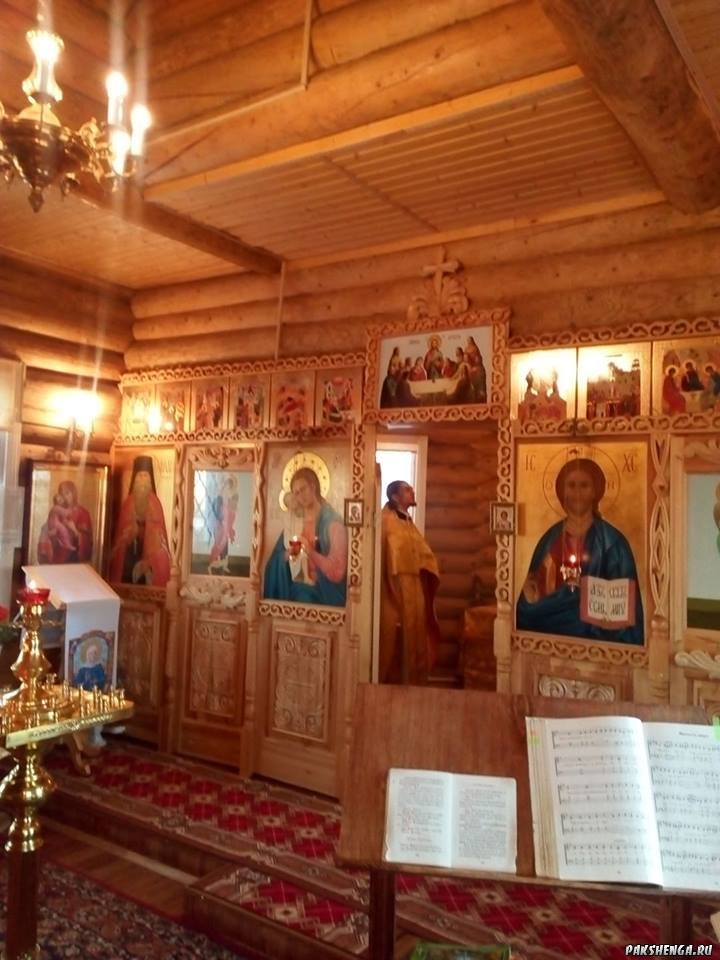22 ноября, в день рождения святой блаженной Матроны Московской. Праздничный молебен. Службу провел о. Сергей (Тараканов)